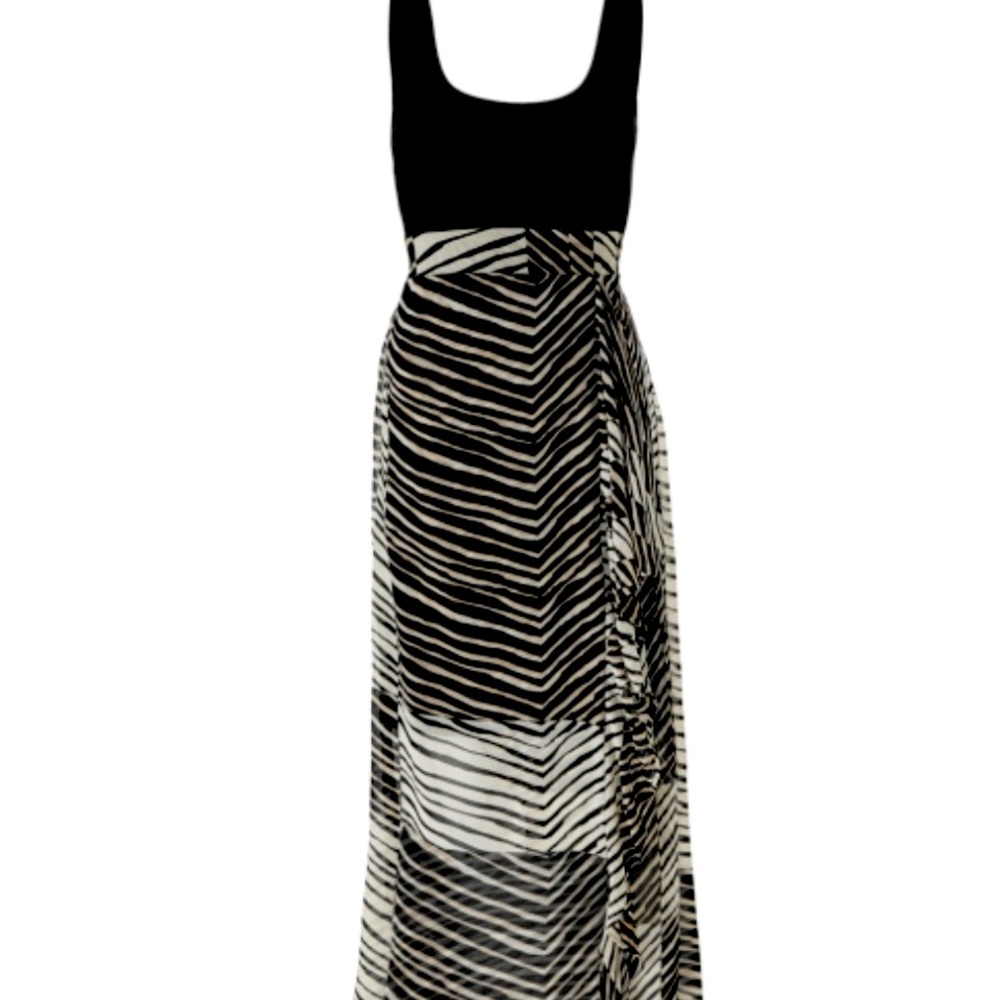 CAbi, Cha, Cha, maxi ruffle dress, Style #5266.  Size extra small.
